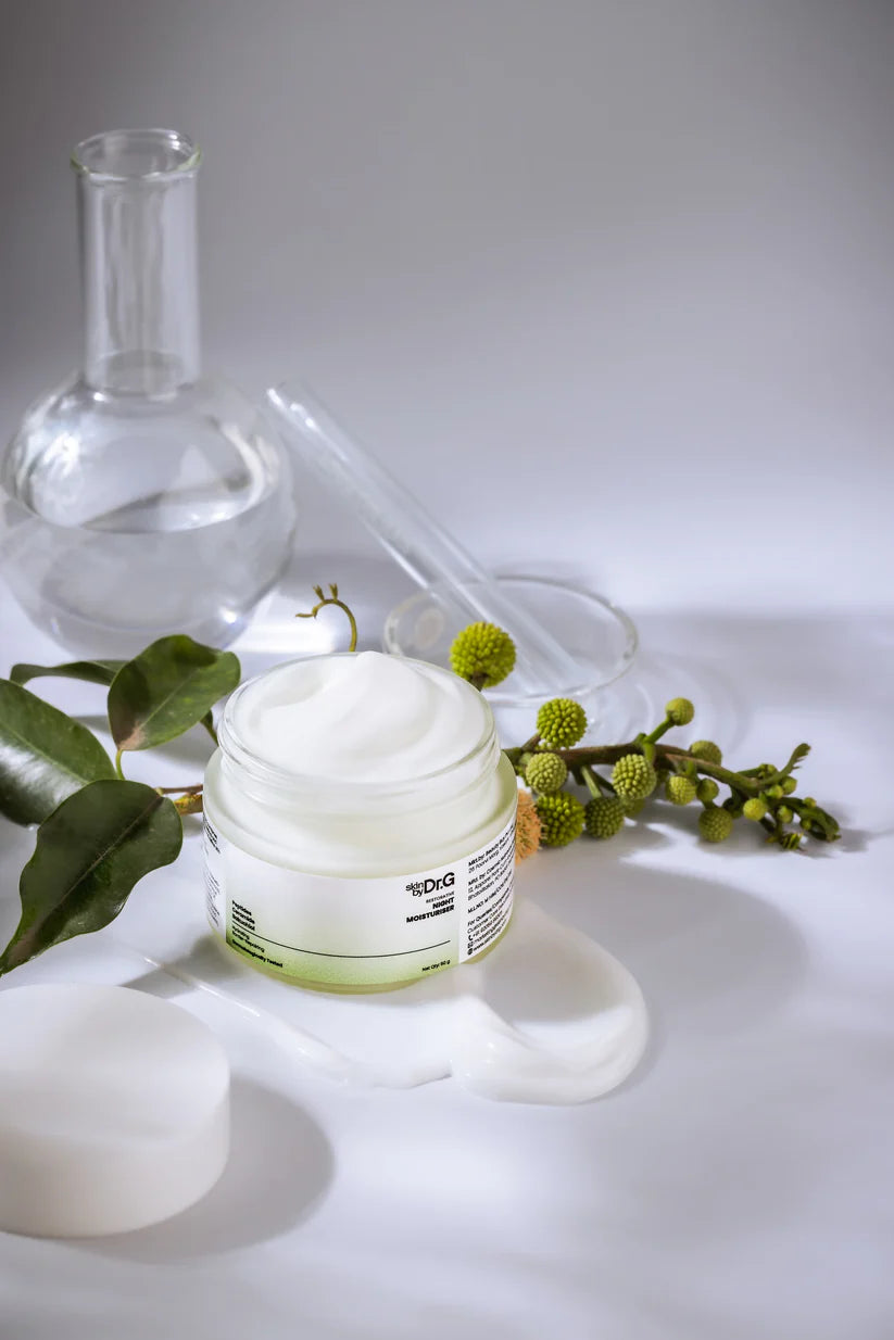 Skinby Dr.G Night Moisturiser | Dr.G Night Moisturiser | Restorative Barrier Repair Cream with Peptides, Ceramide & Bakuchiol | Oil-Free Hydrating Gel