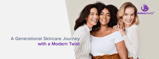 Generational skincare journey with Umbrashield