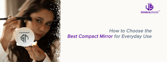 UV mirror, compact mirrors for women, Umbrashield