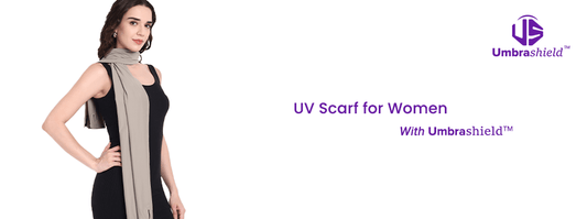 Sun-uv Protection Scarf for Women – Elegant scarf with UPF 50+ shielding sun rays.