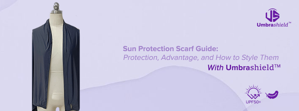 sun protection scarf for women