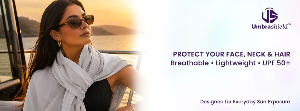 How UV Scarves Help Protect Your Neck, Face and Hair From Sun Damage