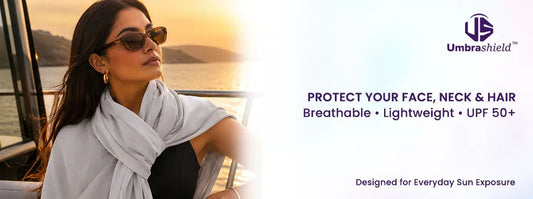 How UV Scarves Help Protect Your Neck, Face and Hair From Sun Damage