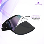 anti tanning face shield