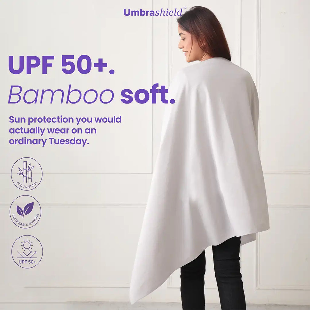 Bamboo UV scarf - Camel