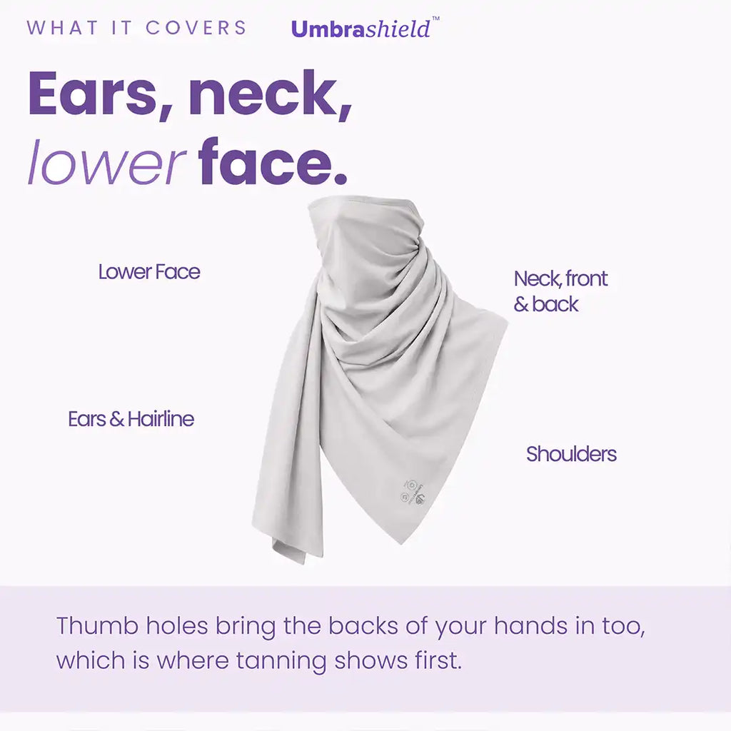 Bamboo UV scarf - Camel