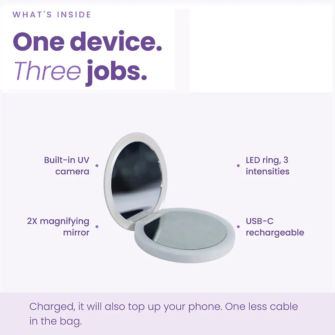 UV Smart Mirror - White
