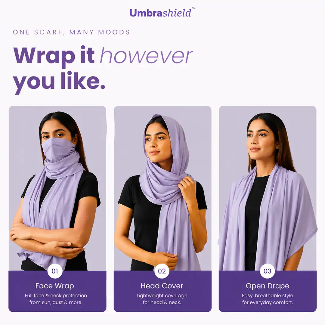 UV Scarf – Lavender
