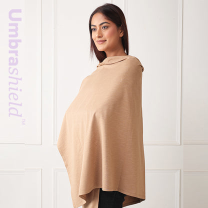 Bamboo UV scarf - Camel
