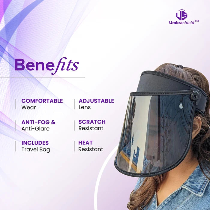 benefits of sun protection face shield