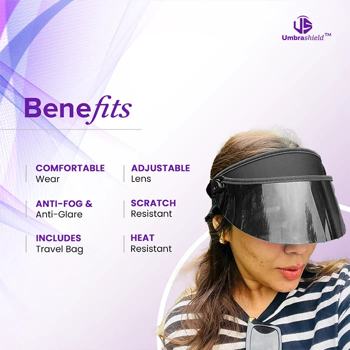 benefits sun face shield visor