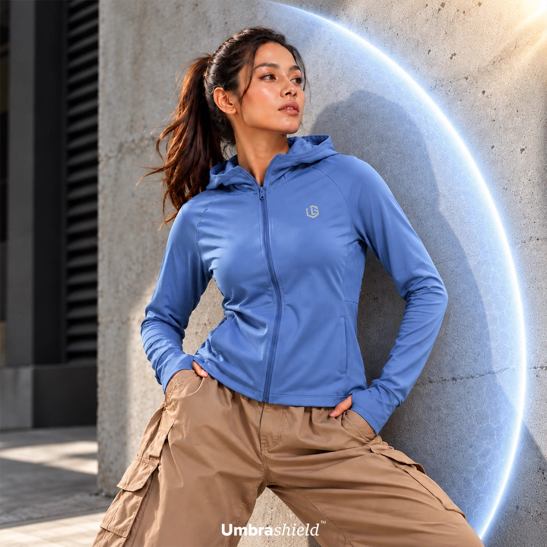 UPF 50+, certified — not self-declared