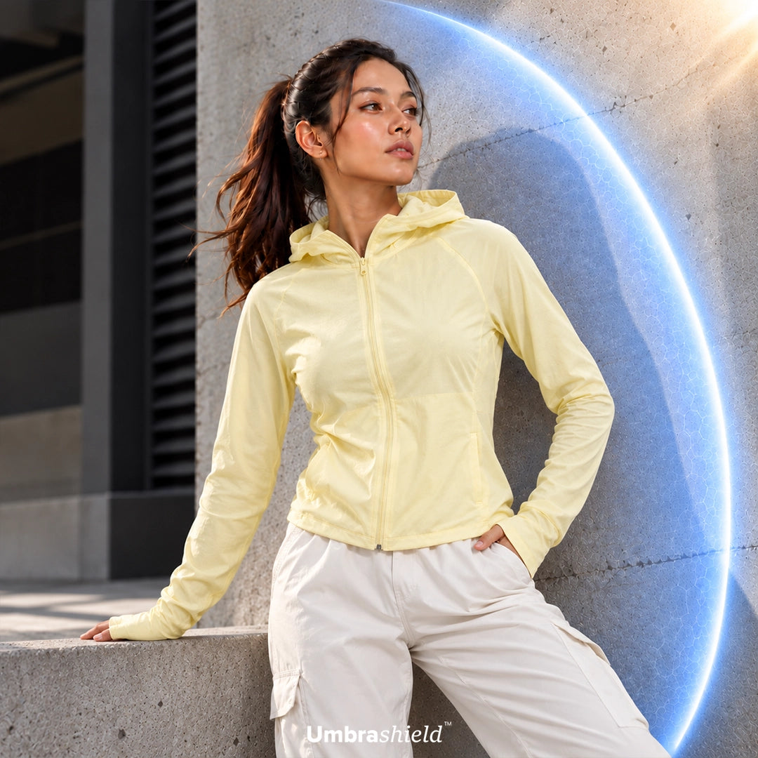 UPF 50+, certified — not self-declared