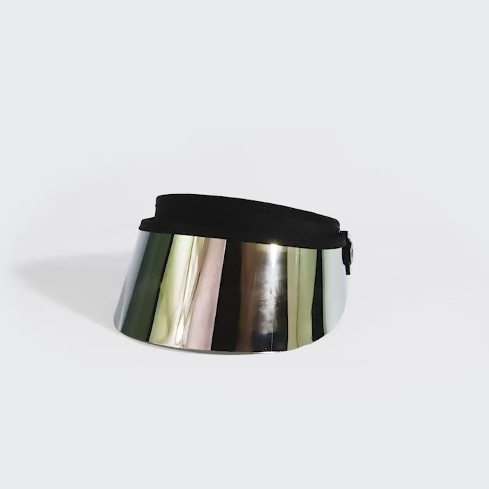luxe short rose gold uv face visor
- 360 video
