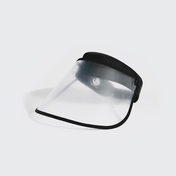 luxe full clear and sheer sun visor - 360 video


