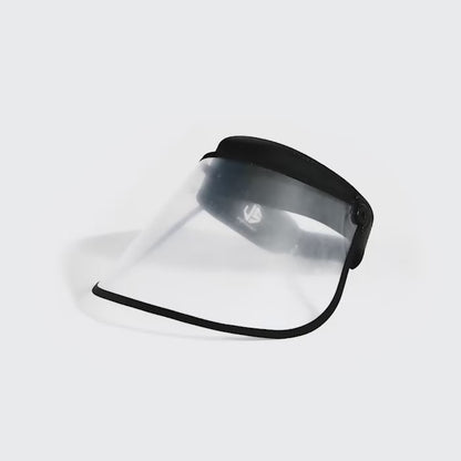 luxe full clear and sheer sun visor - 360 video

