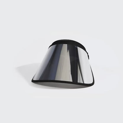 luxe full silver uv face shield - 360 video

