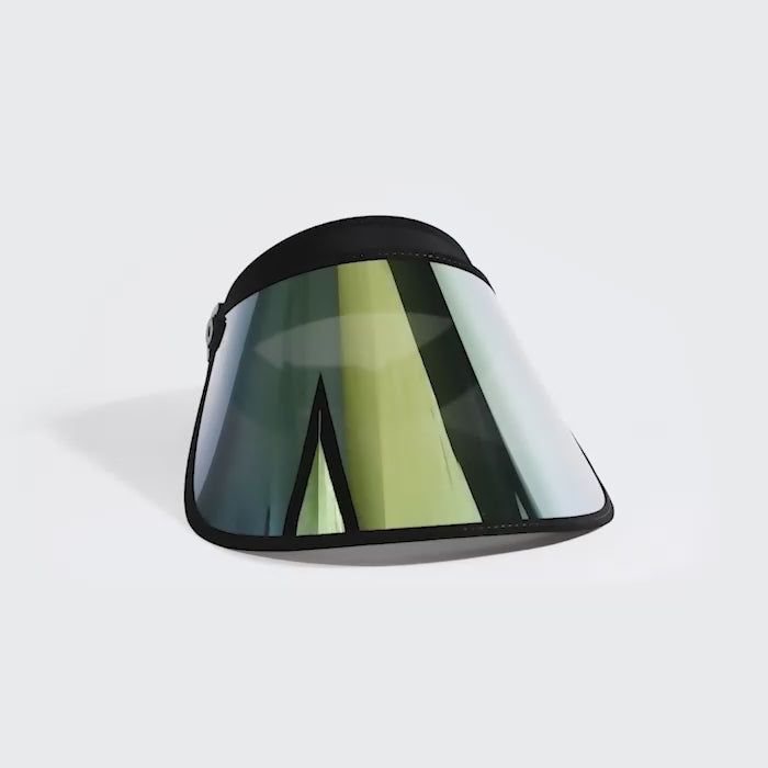 luxe full rose gold sun hat - 360 video