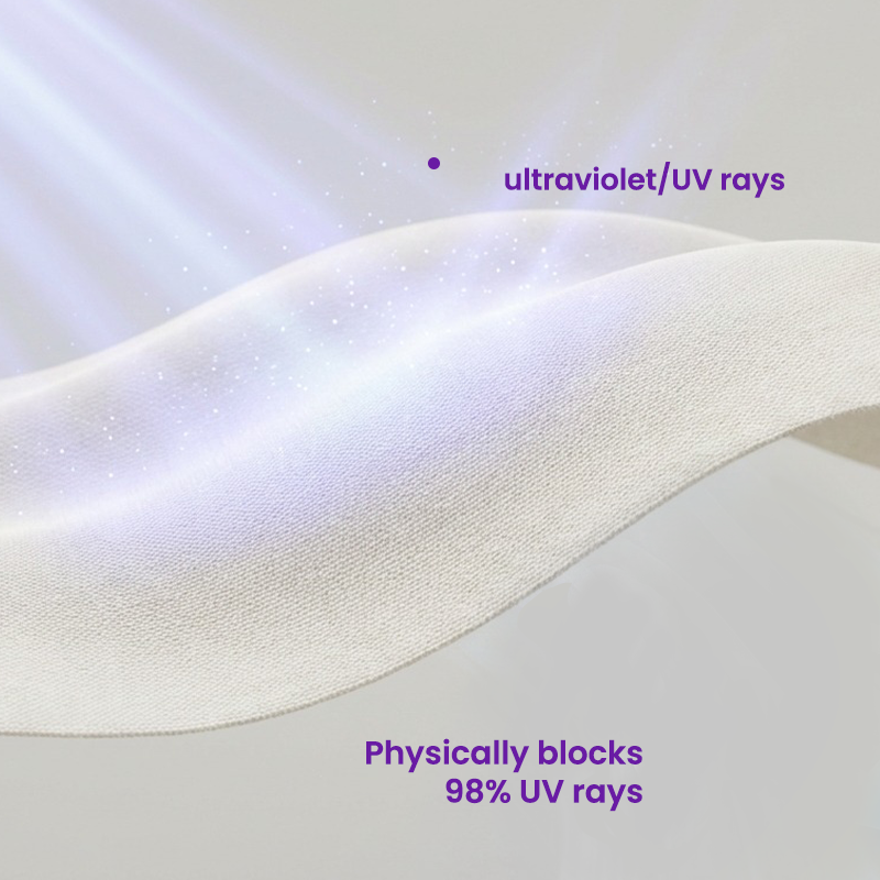 fabric -sun protection scarf - beige