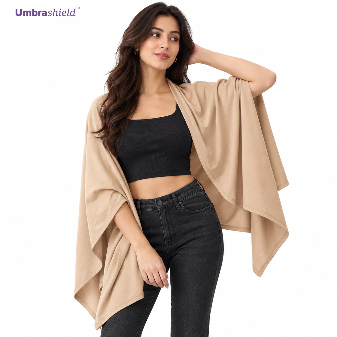 The shoulder drape