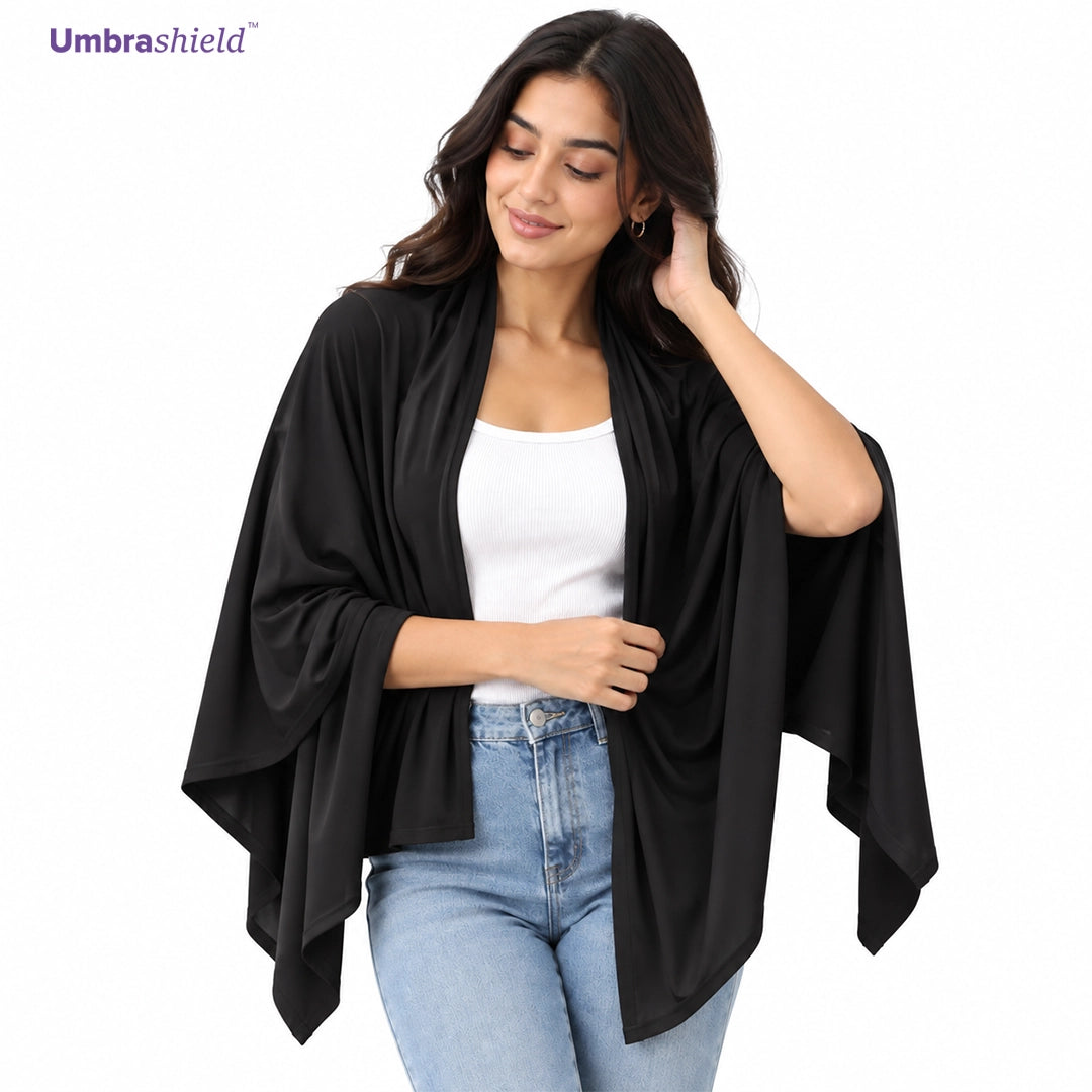 The shoulder drape