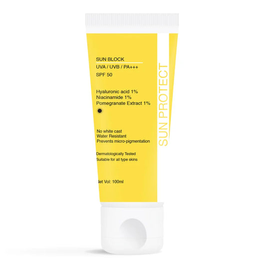 Sun Block Sunscreen SPF 50 | Dr.G Sun Block SPF 50 PA+++ | Broad Spectrum UV & Blue Light Protection